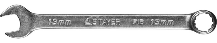 STAYER 13 мм, комбинированный гаечный ключ 27085-13 - фото 139657