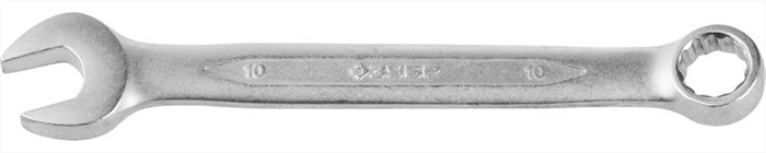 ЗУБР 10 мм, комбинированный гаечный ключ 27022-10 - фото 139659