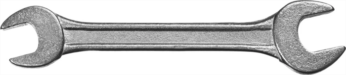 СИБИН 8х10 мм, оцинкованный, гаечный ключ рожковый 27014-08-10 - фото 139960