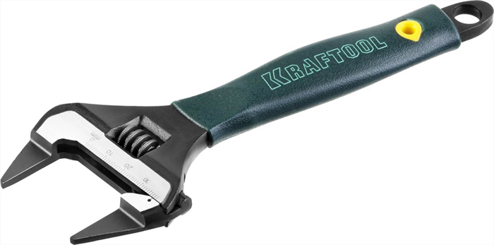 KRAFTOOL 200/38 мм, Cr-V, ключ разводной SlimWide-S 27263-20 - фото 140058