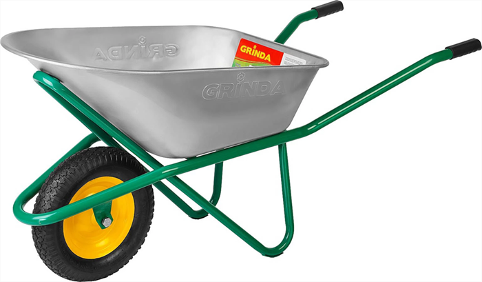 GRINDA 90 л, 200 кг, тачка строительная 422392_z01 - фото 140969