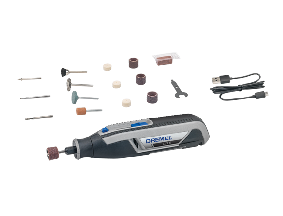 Аккумуляторный многофункциональный инструмент Dremel Lite 7760-15, F.013.776.0JD - фото 143925