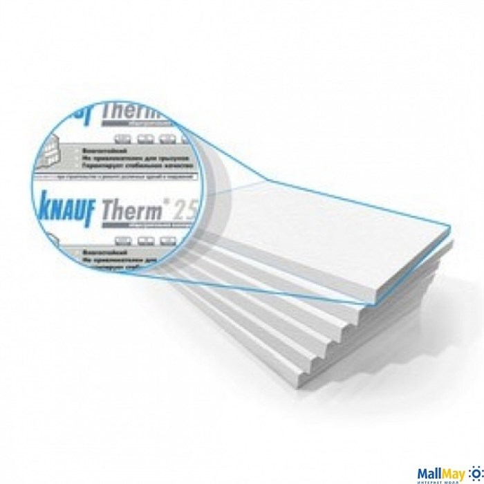 Пенопласт Кнауф Therm 25 1000х1200х100 мм - фото 146322