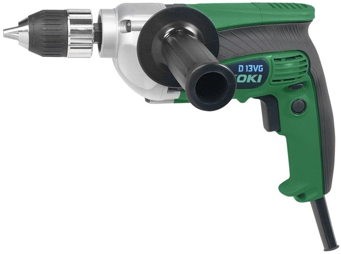 HiKOKI D13VG Дрель 710Вт, 74Нм, ЗВП, 0-600/мин - фото 147092
