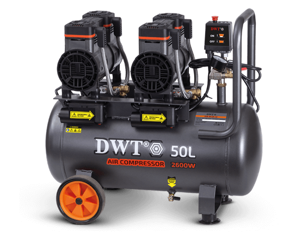 Компрессор безмасляный DWT K26-50 OA-CU - фото 148345