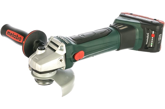 Аккумуляторная угловая шлифовальная машина Metabo W 18 LTX 125, T04155 - фото 148639