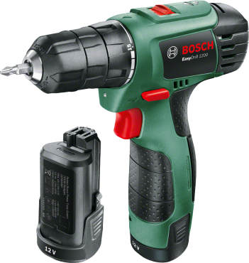 BOSCH EasyDrill 1200, аккумуляторная дрель-шуруповерт, 0.603.9A2.10B - фото 20794