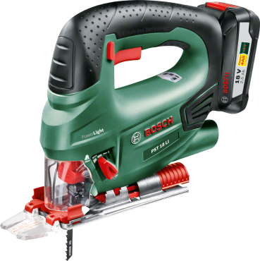 BOSCH PST 18 LI, лобзик аккумуляторный 0.603.011.023 - фото 20862