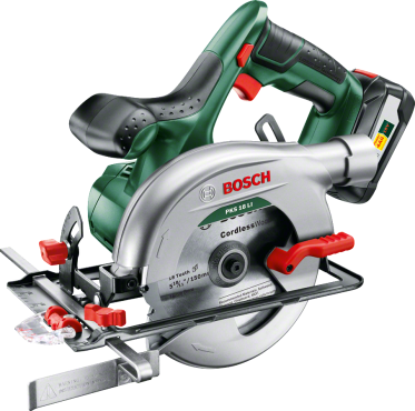 BOSCH PKS 18 LI, дисковая пила аккумуляторная 0.603.3B1.302 - фото 20877