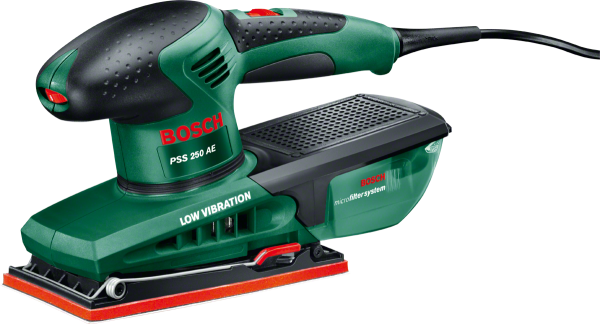 BOSCH PSS 250 AE, вибрационная шлифовальная машина 0.603.340.220 - фото 20925