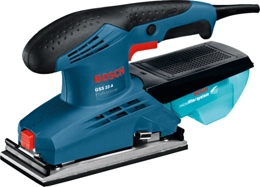 BOSCH GSS 23 A, вибрационная шлифовальная машина, 0.601.070.400 - фото 22359