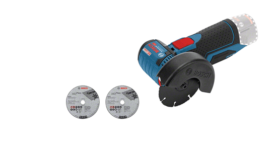 BOSCH GWS 12V-76, угловая шлифовальная машина аккумуляторная, 0.601.9F2.000 - фото 22504