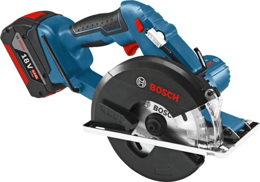 BOSCH GKM 18 V-LI, пила дисковая по металлу аккумуляторная, 0.601.6A4.001 - фото 22727