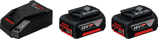 BOSCH аккумулятор Li-ion 18 В; 5,0 Ач + GAL 1880 CV, зарядное устройство аккумуляторное Li-Ion, 1600A00B8J - фото 22796