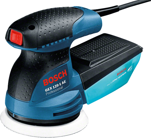 BOSCH GEX 125-1 AE, шлифовальная машина эксцентриковая, 0.601.387.501 - фото 23151