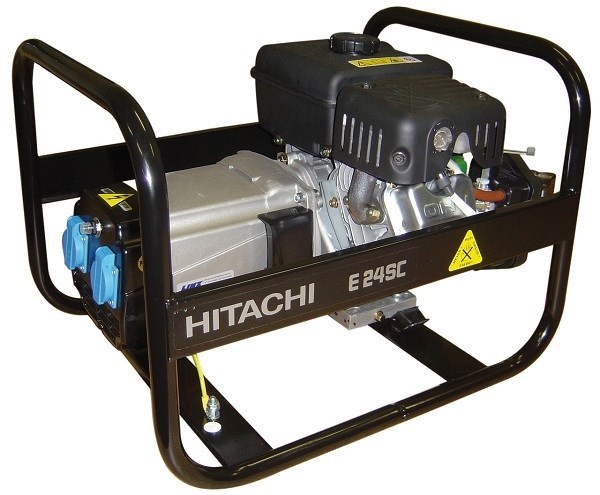 HITACHI E24SC, генератор (181см3, 220В, 2.4кВт, 3,8л; - фото 23699