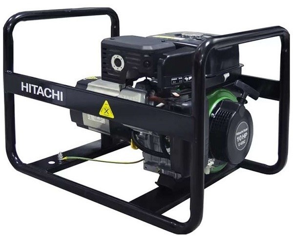 HITACHI E42SC, генератор бензиновый HITACHI E42SC; 3,6кВт, Mitsubishi GM301P, бак - 5,8 л, расх.т. 2 л/ч, 1фаза, 57 кг - фото 23700