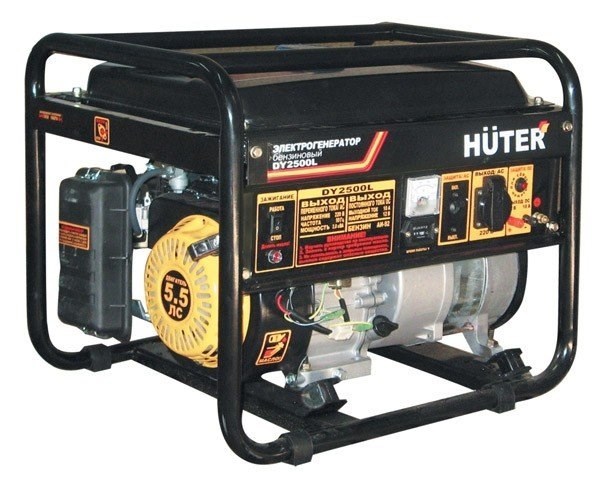 Электрогенератор DY2500L Huter - фото 24436