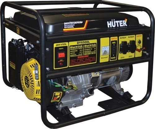 Электрогенератор DY6500L Huter - фото 24443