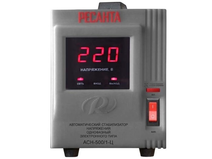 Стабилизатор АСН- 500/1-Ц Ресанта - фото 24782