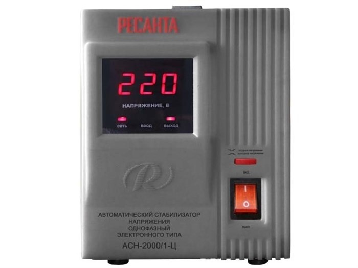 Стабилизатор АСН-2000/1-Ц Ресанта - фото 24789