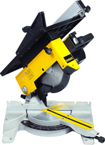 DeWalt DW711-QS Торцовочная пила 1300 Вт, 2750 об/мин, диск 260х30 мм, - фото 28844