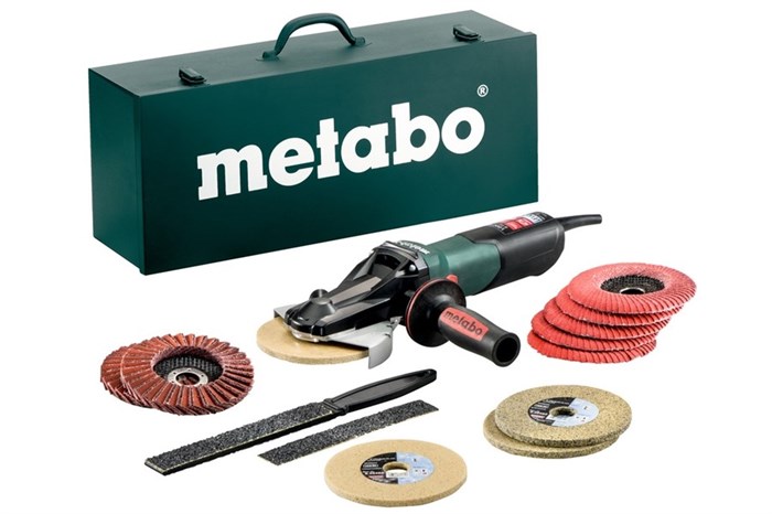 Metabo WEVF 10-125 Quick Inox Set Угловые шлифовальные машины с плоским редуктором, 613080500 - фото 35225