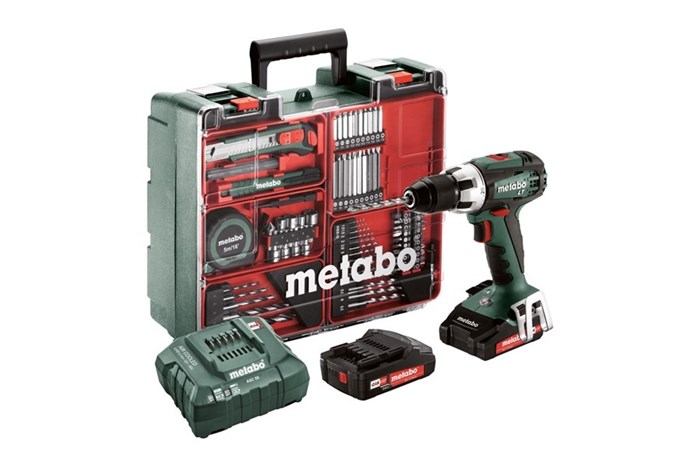 Metabo BS 18 LT Set Аккумуляторная дрель-шуруповерт, 602102600 - фото 36028