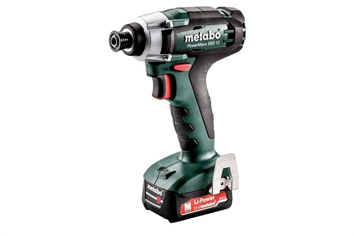Metabo PowerMaxx SSD 12 Аккумуляторный ударный гайковерт, 601114500 - фото 36170