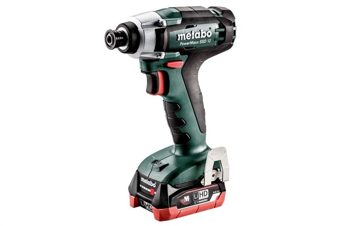 Metabo PowerMaxx SSD 12 Аккумуляторный ударный гайковерт, 601114800 - фото 36173