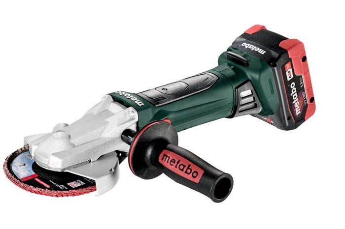 Metabo WF 18 LTX 125 Quick Аккумуляторная угловая шлифовальная машина с плоским редуктором, 601306660 - фото 36259