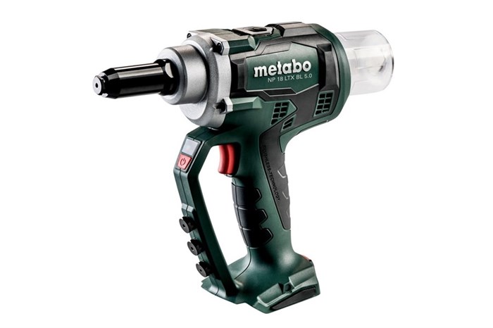 Metabo NP 18 LTX BL 5.0 Аккумуляторный заклепочный пистолет, 619002890 - фото 36317