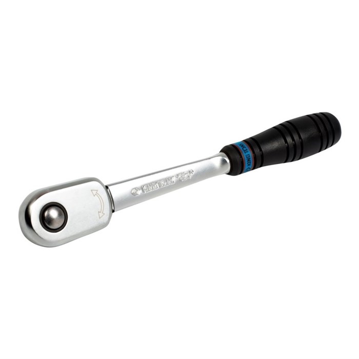 Трещотка 1/2", 250 мм, 72 зубца, с кнопкой, встроенный реверс KING TONY 4783-10G - фото 37841