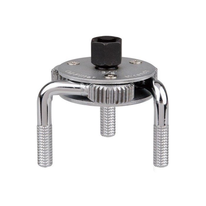 Съемник масляных фильтров 1/2", 75-120 мм, трехзахватный KING TONY 9AE43 - фото 38502