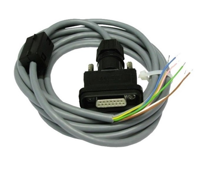 Кабель DIMETIX AO/DO 3м (аналоговый выход) с 15pin разъемом IP65 - фото 44025