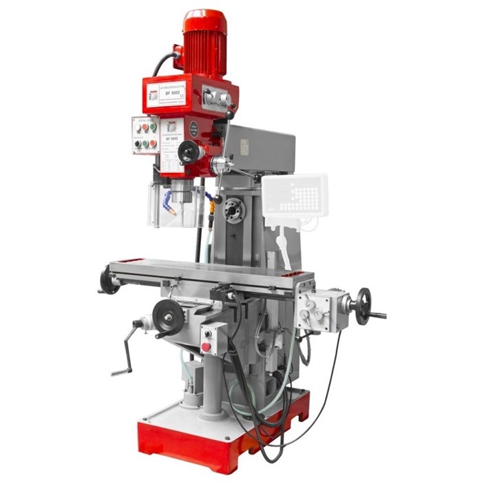 Станок фрезерный универсальный с 2 фрезерными шпинделями Holzmann BF500D_400V - фото 51702