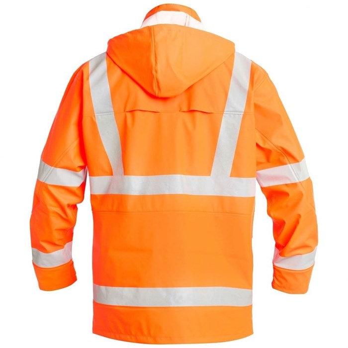 Сигнальный дождевик Engel Rain Jacket 1911-102, Оранжевый - фото 54055