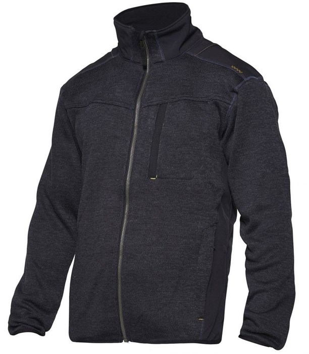Куртка softshell Tech Zone knit jacket 0810-125, темно-синий - фото 55262