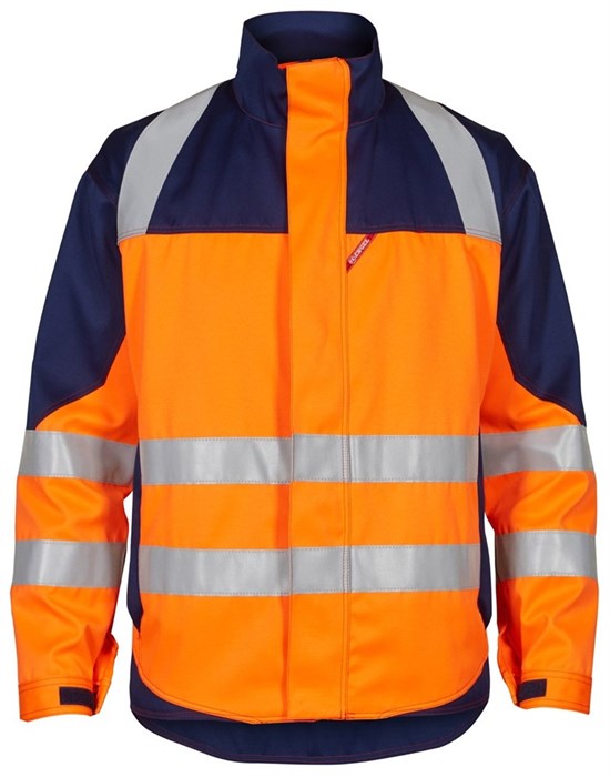 Куртка Engel Safety+ 1285-830 оранжевый/тёмно-синий - фото 56950