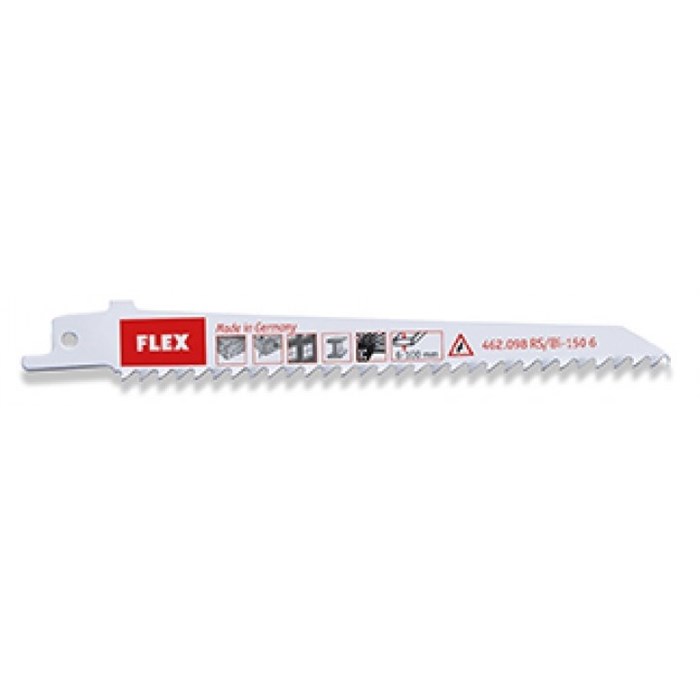 Полотна Flex для сабельной пилы по металлу, дереву, пластмассе RS/Bi-150 6 VE5 - фото 57403