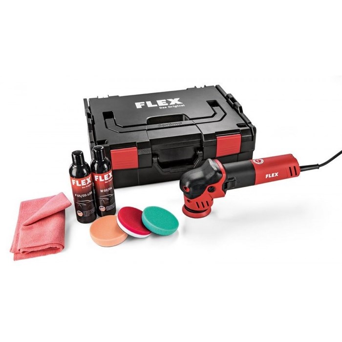 Эксцентриковая полировальная машина Flex XFE 7-12 80 P-Set для небольших площадей - фото 58687
