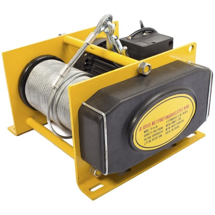 Лебедка EWH 500 (TOR KDJ-500B-30) электрич (500кг) L=60м, 220 V - фото 62291