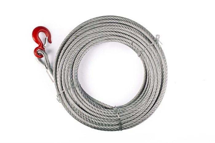 КАНАТ 40 м для лебёдки TOR MTM 1600. 1.6 т (тип ZNL) d=11мм - фото 62871