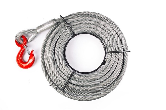 КАНАТ 40 м для лебёдки TOR MTM 5400. 5.4 т (тип ZNL) d=20мм - фото 62876