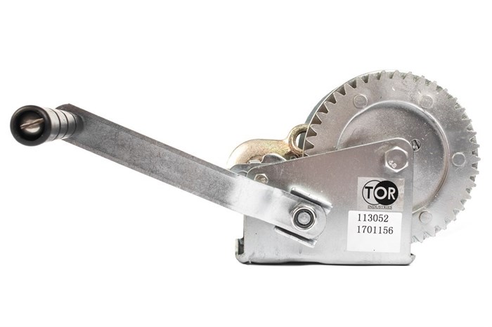 Лебедка ручная TOR ЛН-1200 (LHW) г/п 0,5 т, длина троса 10 м - фото 63321