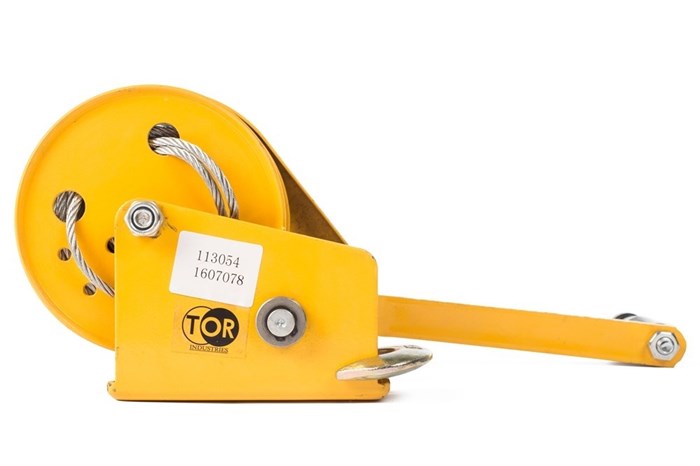 Лебедка ручная TOR ЛБ-1200 (BHW) г/п 0,5 т, длина троса 10 м - фото 63323