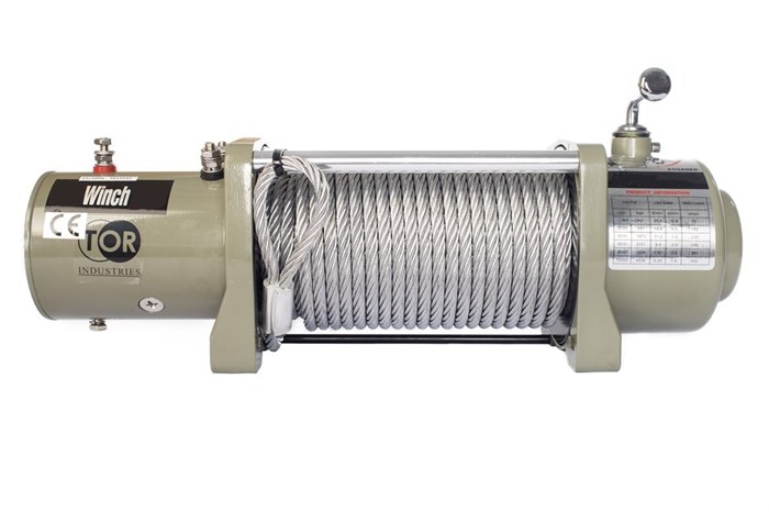 Лебедка (5443 кг/28 м) автомобильная TOR 12 V S12000 - фото 63662