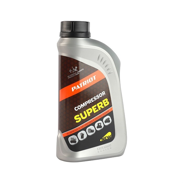 Масло PATRIOT COMPRESSOR OIL GTD 250/VG 100 1 л - фото 74985
