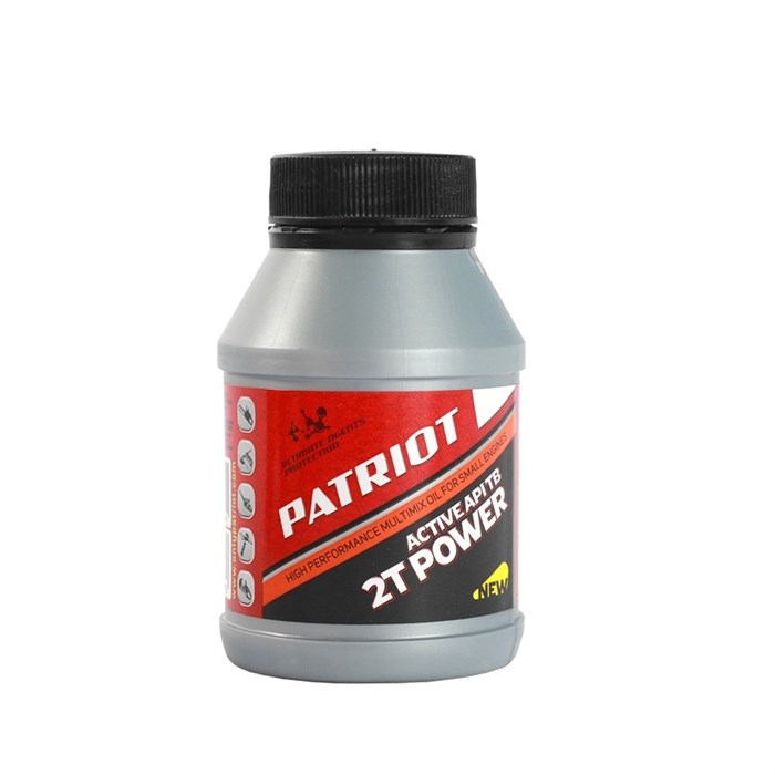 Масло минерал. PATRIOT POWER ACTIVE 2T 100 мл. - фото 74989