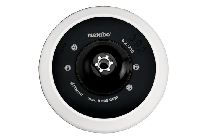Опорная тарелка на липучке 173 мм М 14, Metabo, 623289000 - фото 76266
